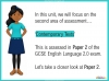 Edexcel GCSE English Language 2.0 Exam Preparation - Paper 2 Section B Teaching Resources (slide 3/71)